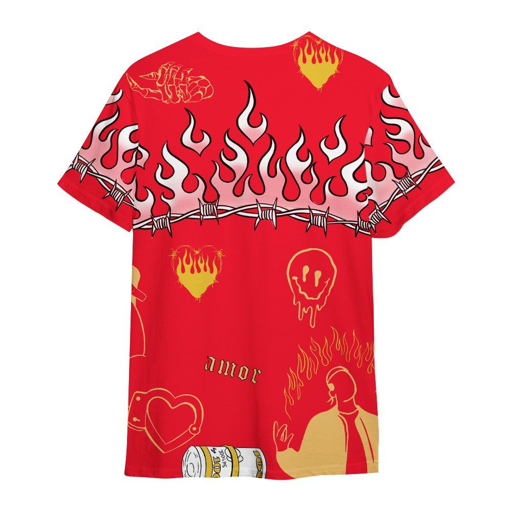 Shirt To Match KD 18 Air Bakin - Snake Trust No One All Over Print