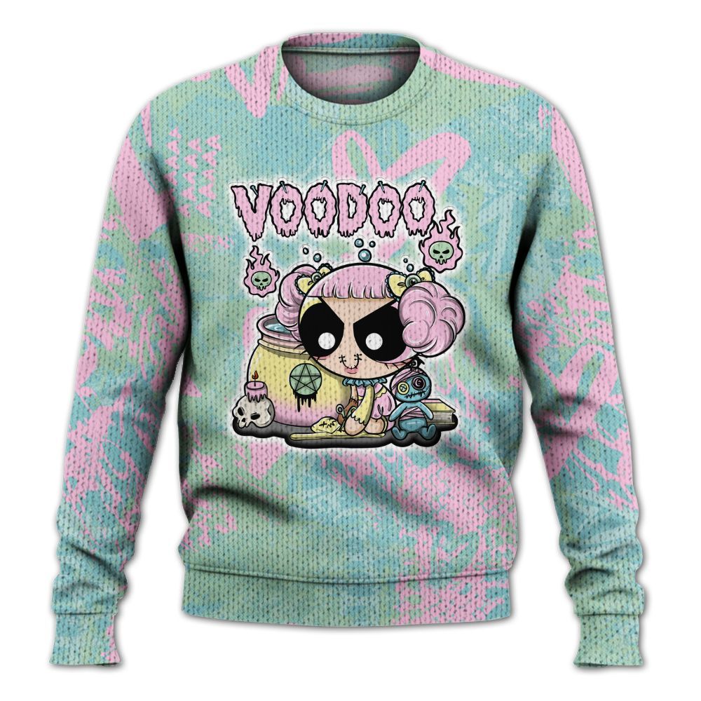 Knitted Sweater To Match SB Dunk Low Visty - Voodooz Heart Grunge