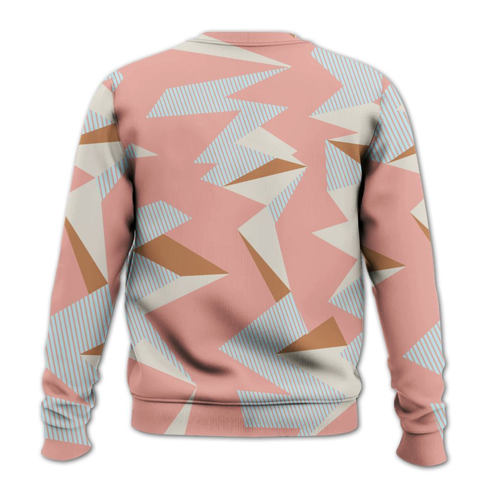 Sweatshirt To Match Dunk Low Glacier Arctic - Geometric Camouflage Pattern All Over Print