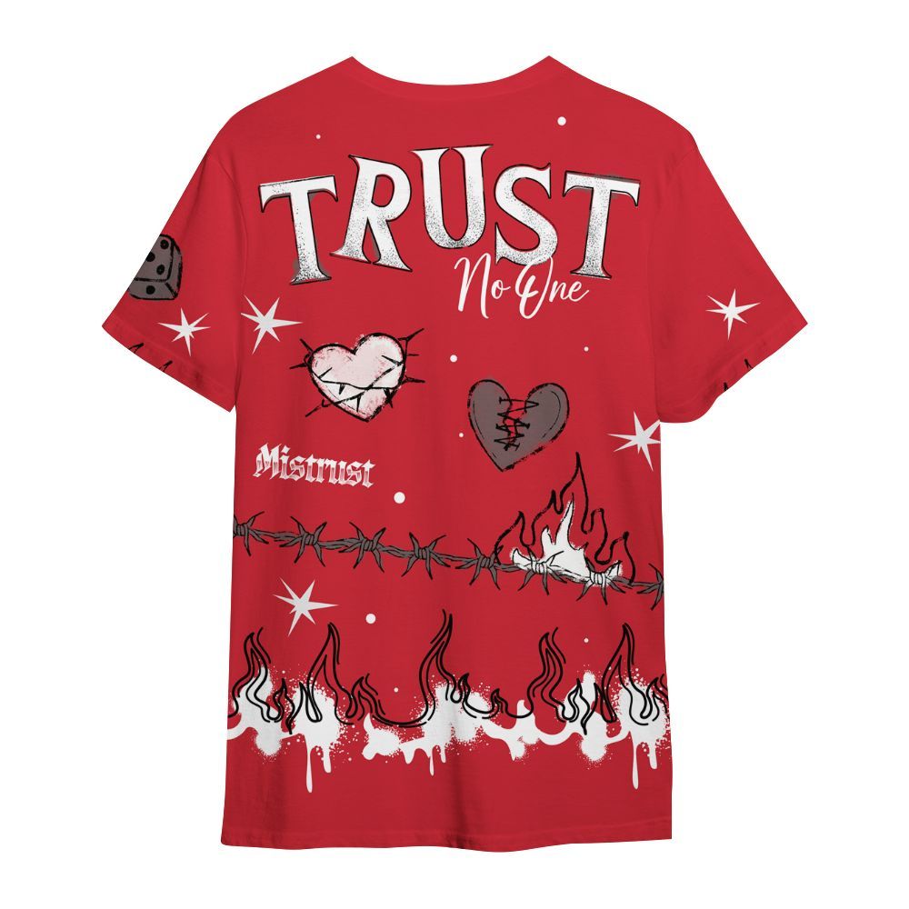 Shirt To Match Bunny 2025 8s - Trust No One Snake-Bite Doodle Crayon All Over Print