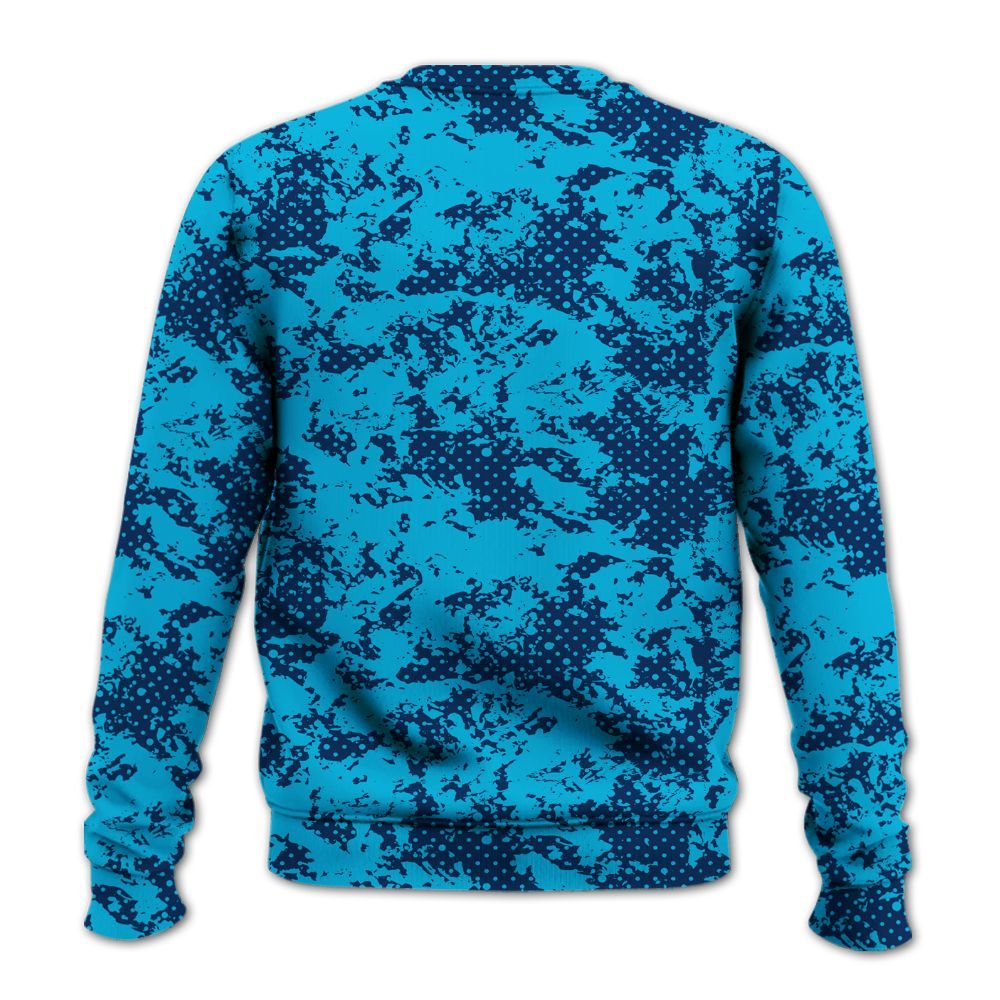 Sweatshirt To Match Dunk Low GS Electric Algae - Show Me The Money Retro All Over Print