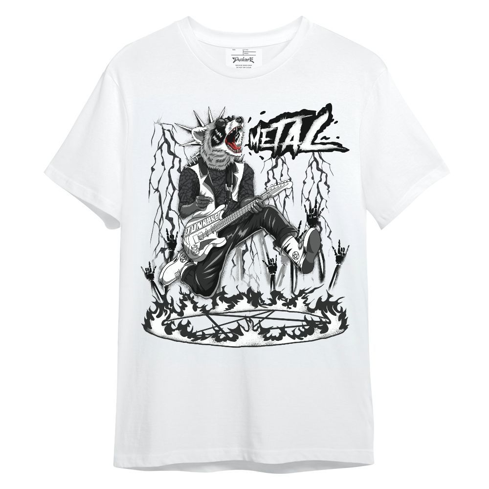 Shirt To Match Black Cat 3s - Punk Rock Raccoon Unisex Shirt