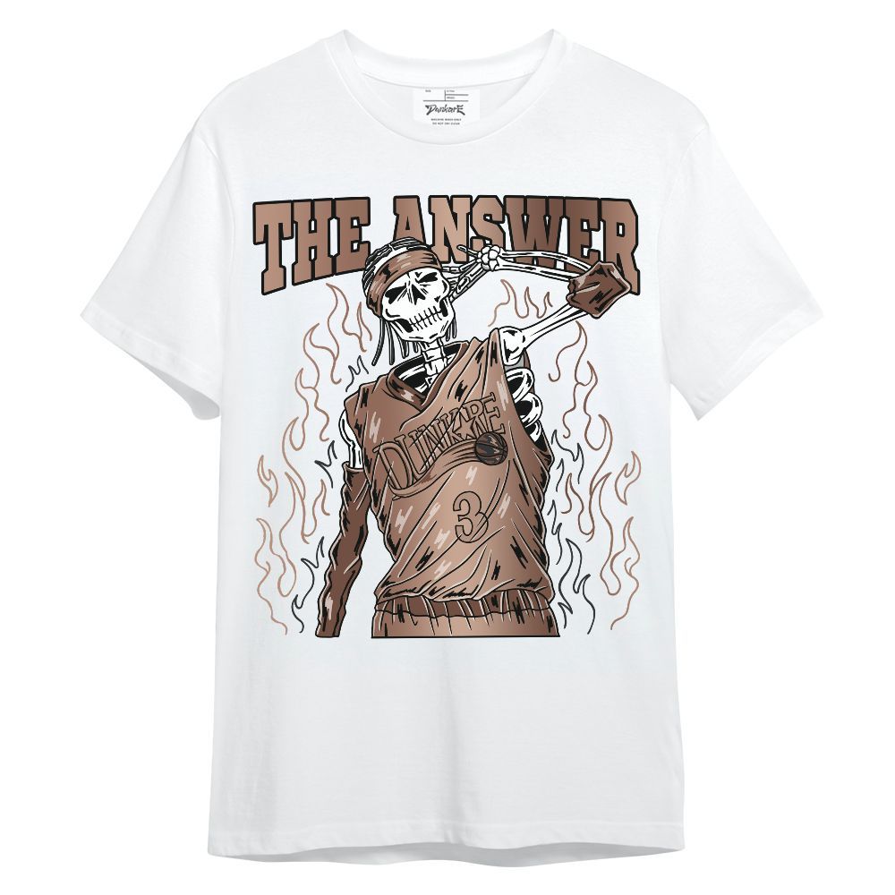 Shirt To Match KD 4 Christmas - Allen Answer Skeleton Unisex Shirt