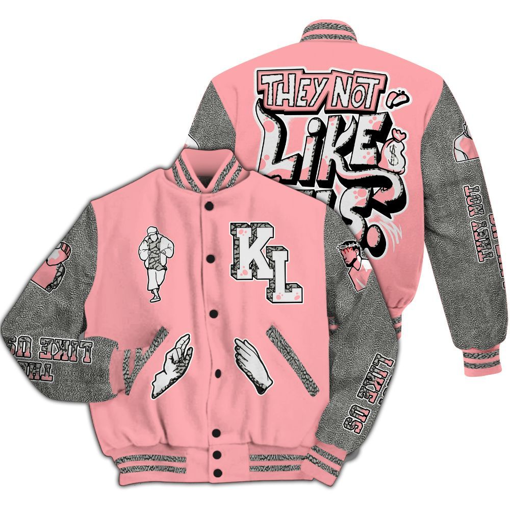 Varsity Jacket To Match Retro Wings 3s - Dislike Us Graphic All Over Print