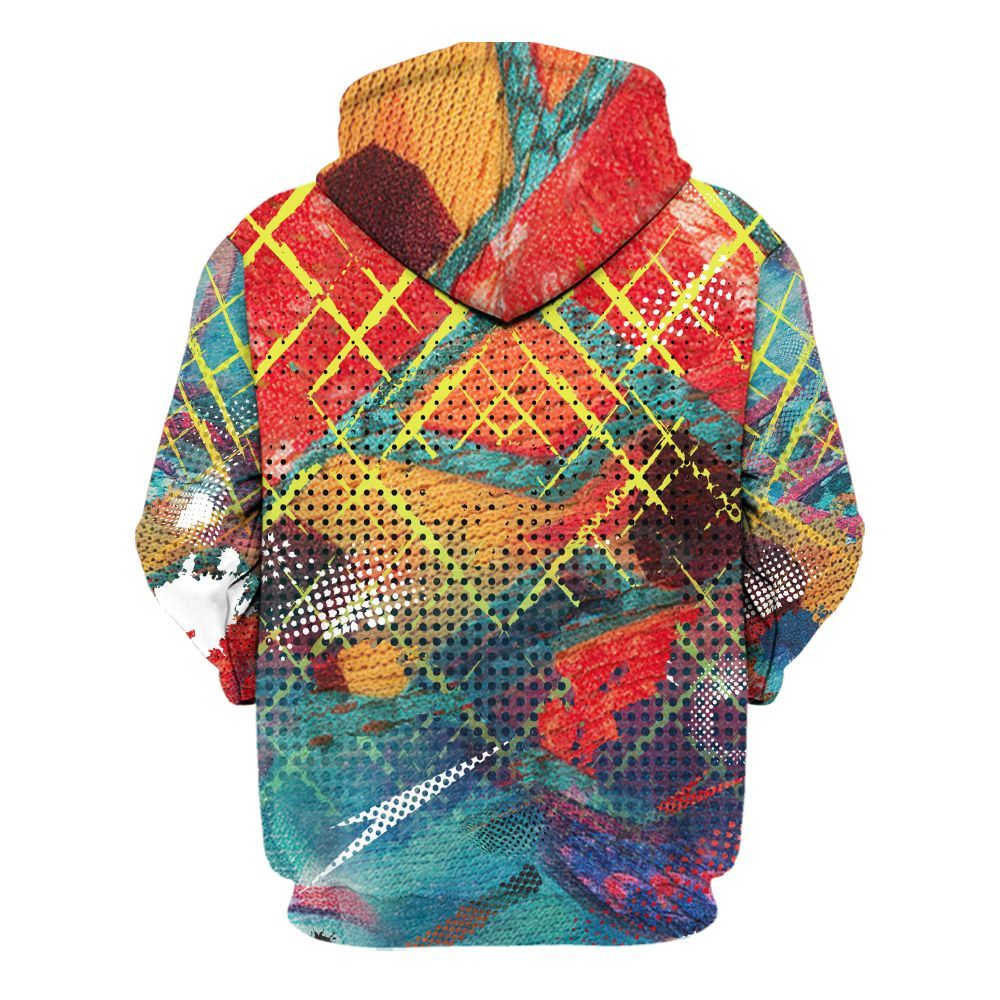 Hoodie To Match Kobe 8 What The - Halftone Stand Business Dripping All Over Print