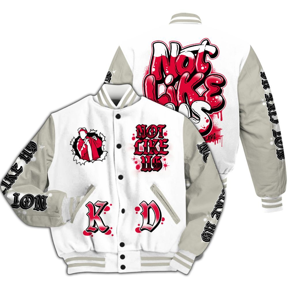 Varsity Jacket To Match Type 39s SOL - None Like Us Graphic All Over Print