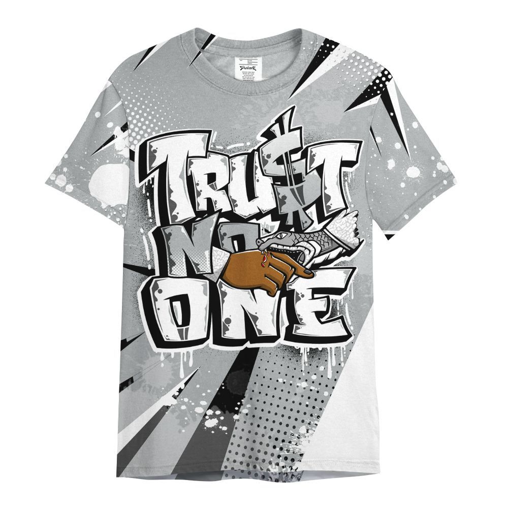 Shirt To Match Retro Pure Money 3s - Trust No One Dripping All Over Print