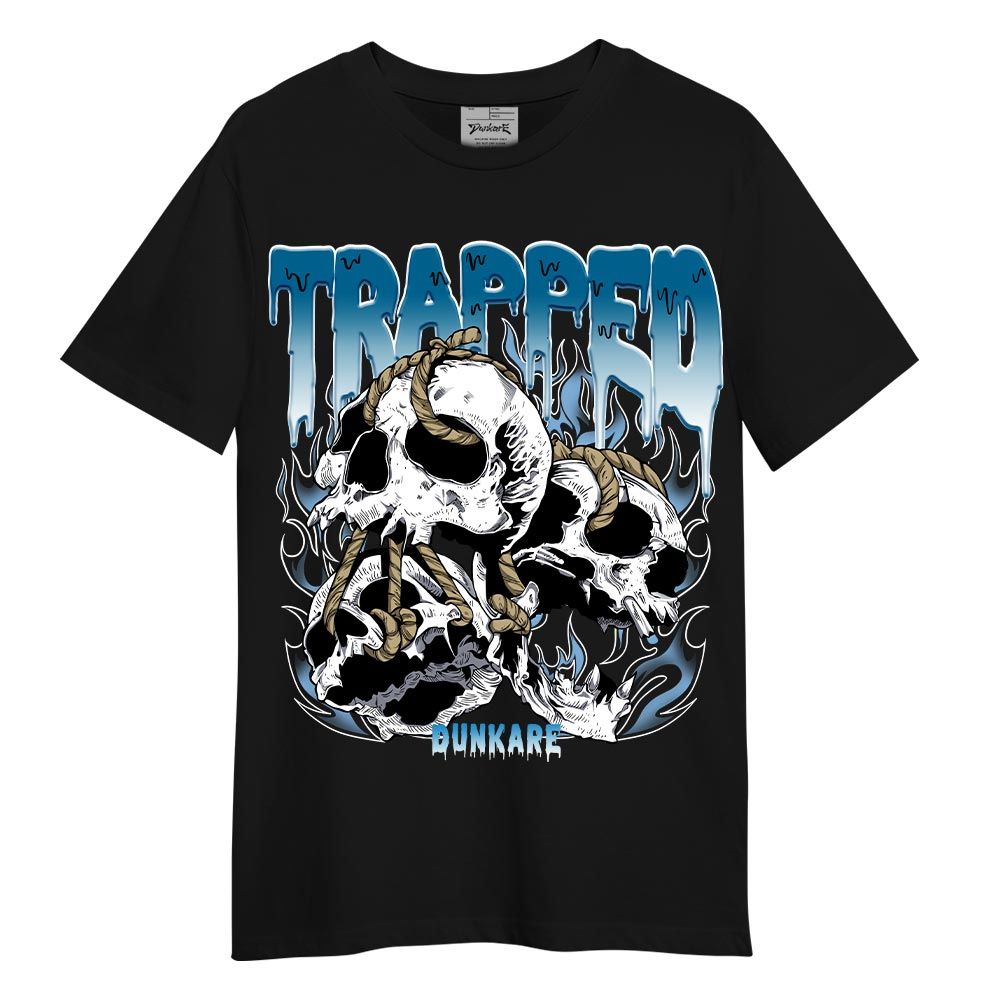 Shirt To Match T-Shirt Trapped, Powder Blue 9s T-- To Match Sneaker Powder Blue 9s, T-Shirt NMP