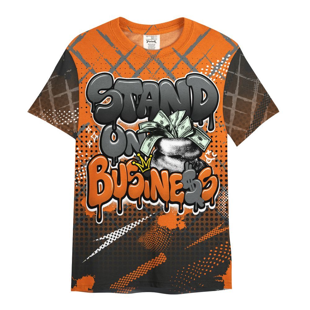 Shirt To Match Air Max 95 OG Mandarin - Halftone Stand Business Dripping All Over Print