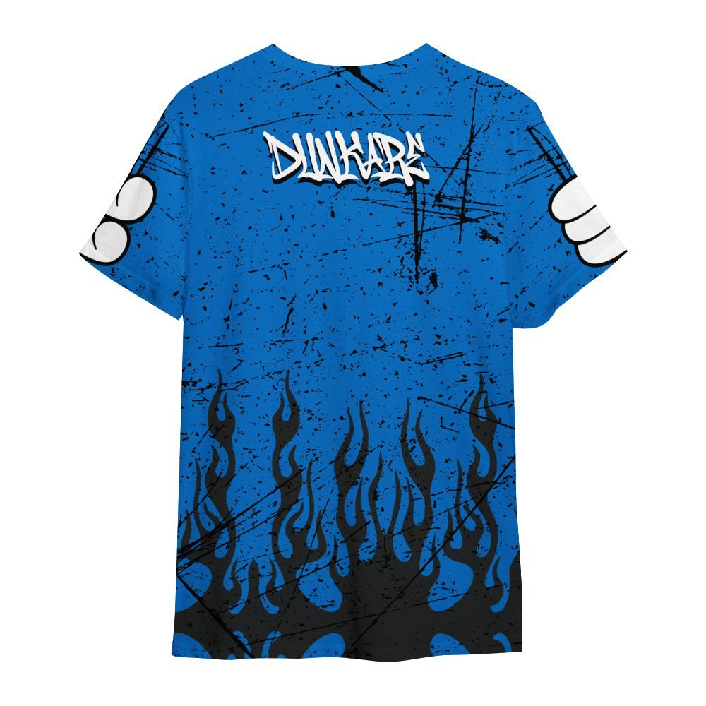 Shirt To Match Blueberry 12s - Stand Business Graffiti All Over Print