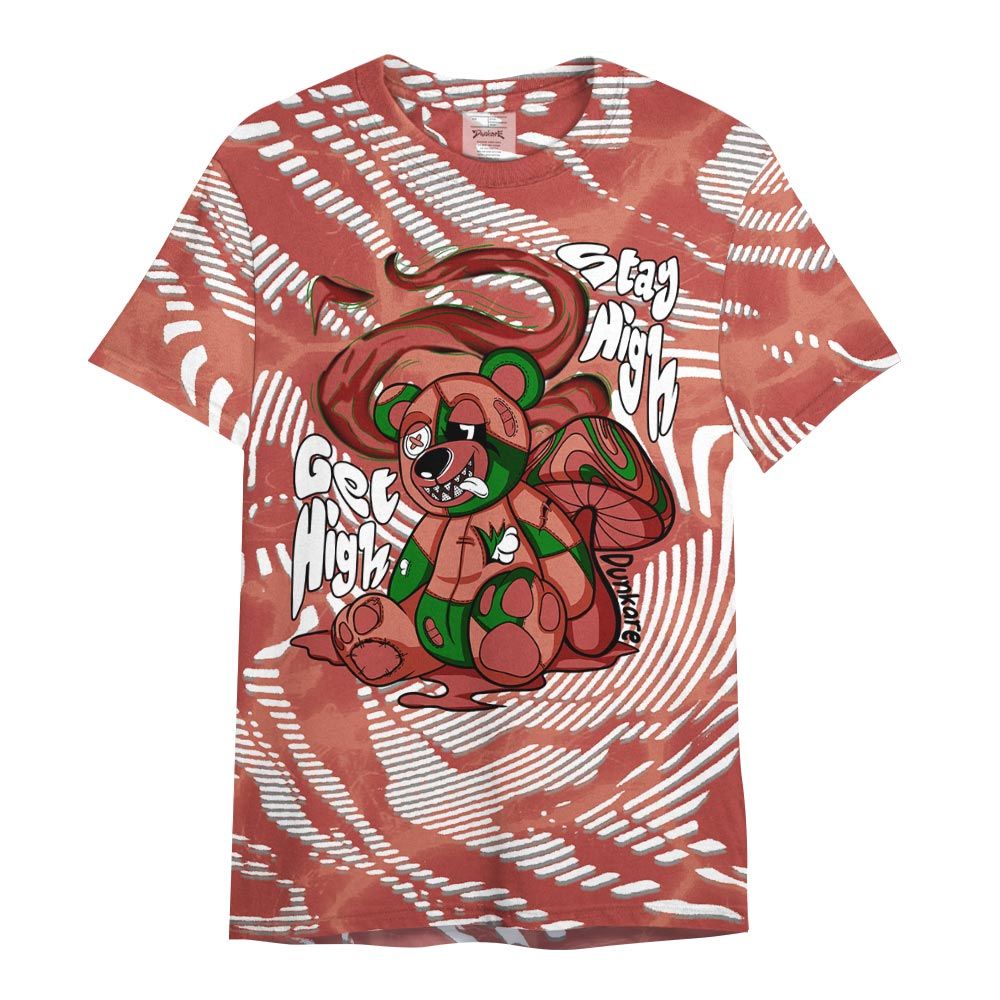 Shirt To Match Dune Red 13s - Get High Bear Fume Shirt Unisex