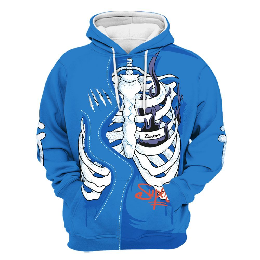 Hoodie To Match Hi-Res Blue 700s - It's The Kick For Me All Over Print