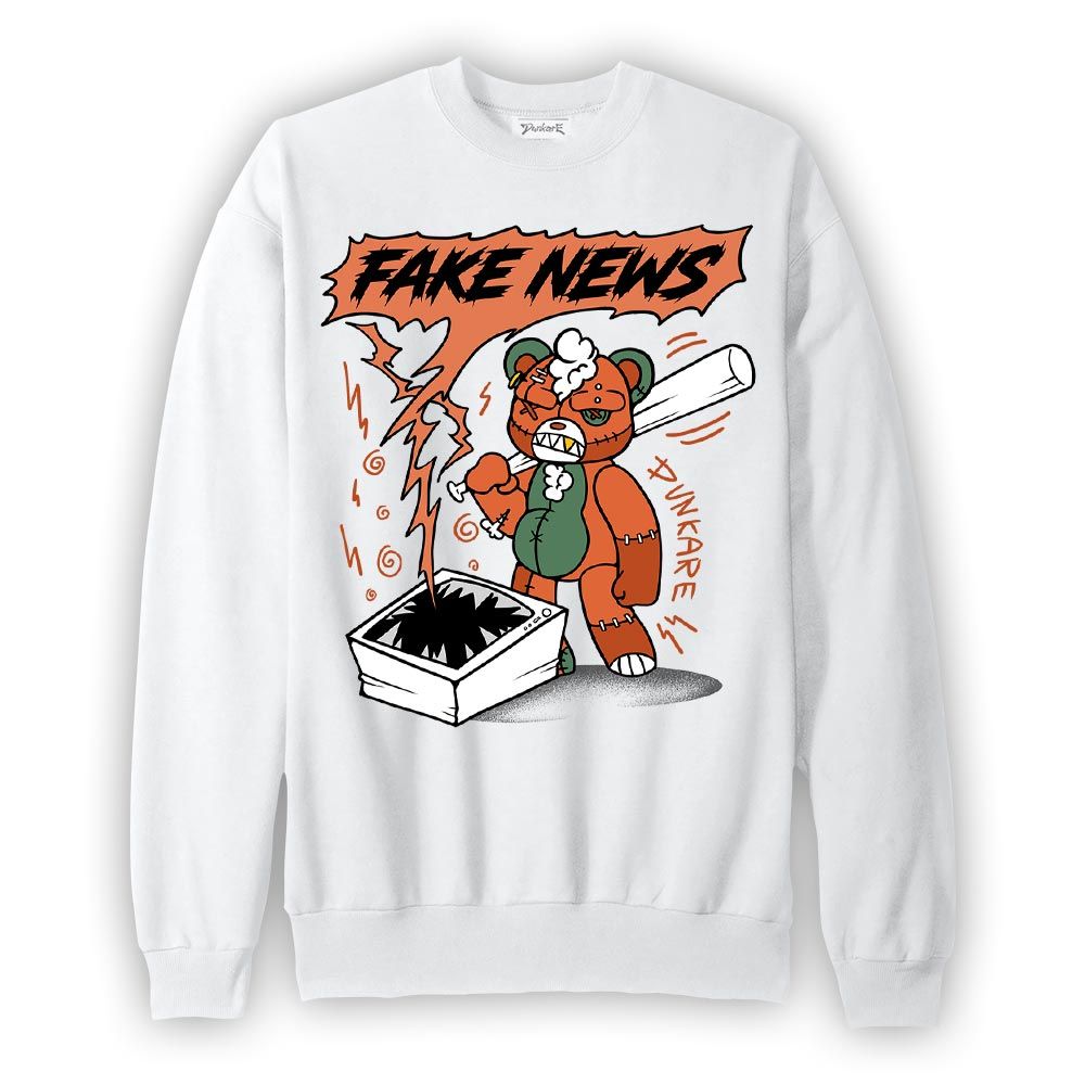 Sweatshirt To match Low Miami 5s Sweatshirt - False News Hugz Graphic