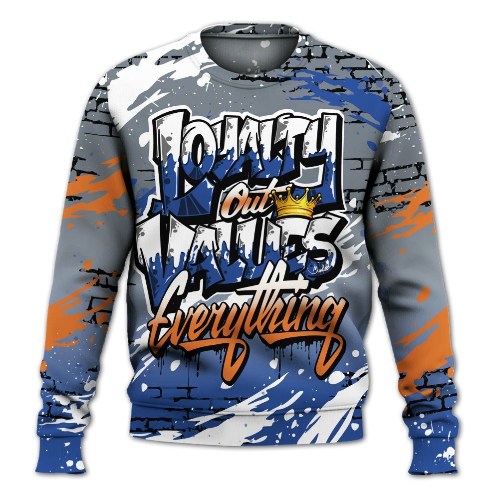 Sweatshirt To Match RS-X GS League - Values Of Loyalty Drip All Over Print