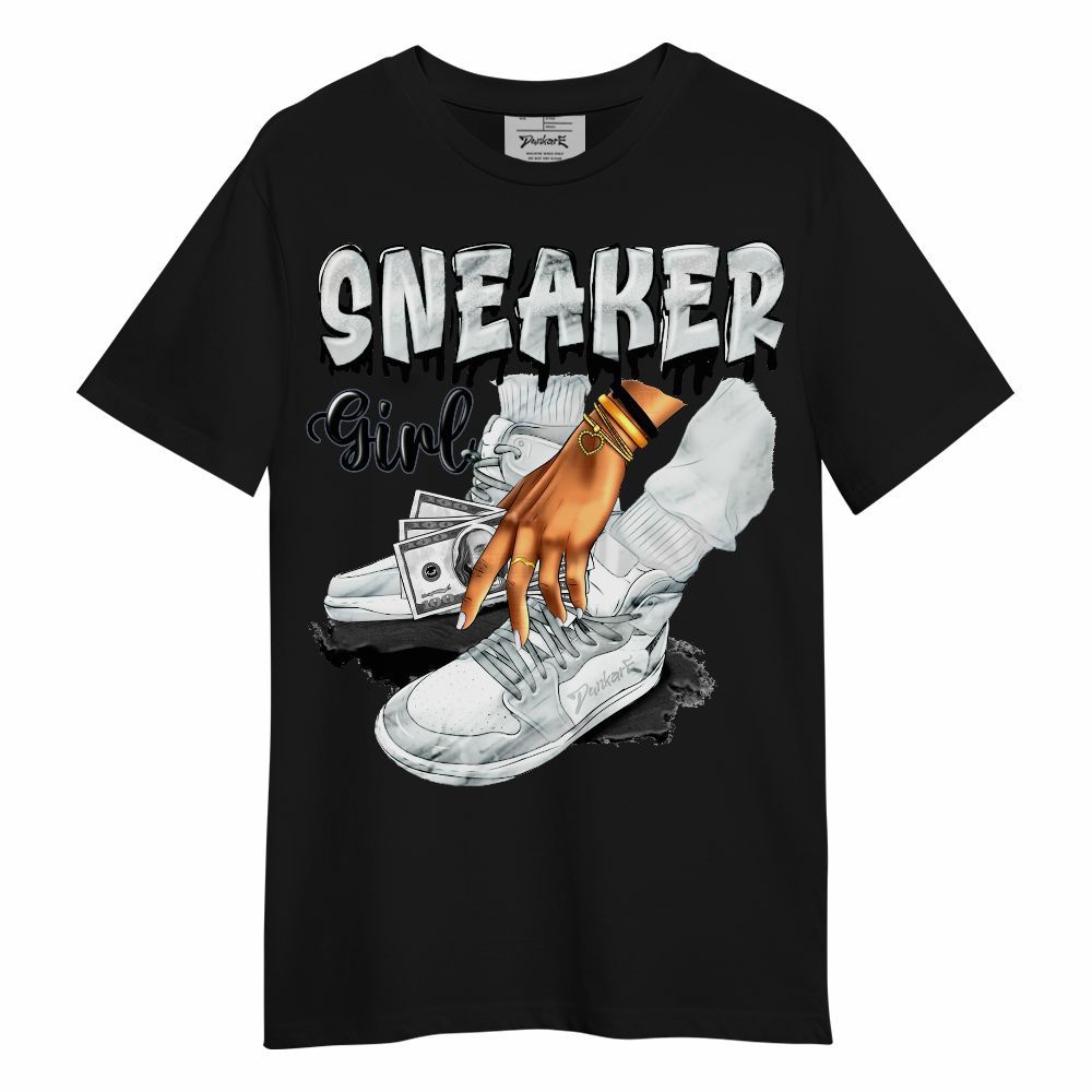Shirt To Match Air Foamposite Jin Kazama - SNEAKER Girl Money Drip Unisex Shirt