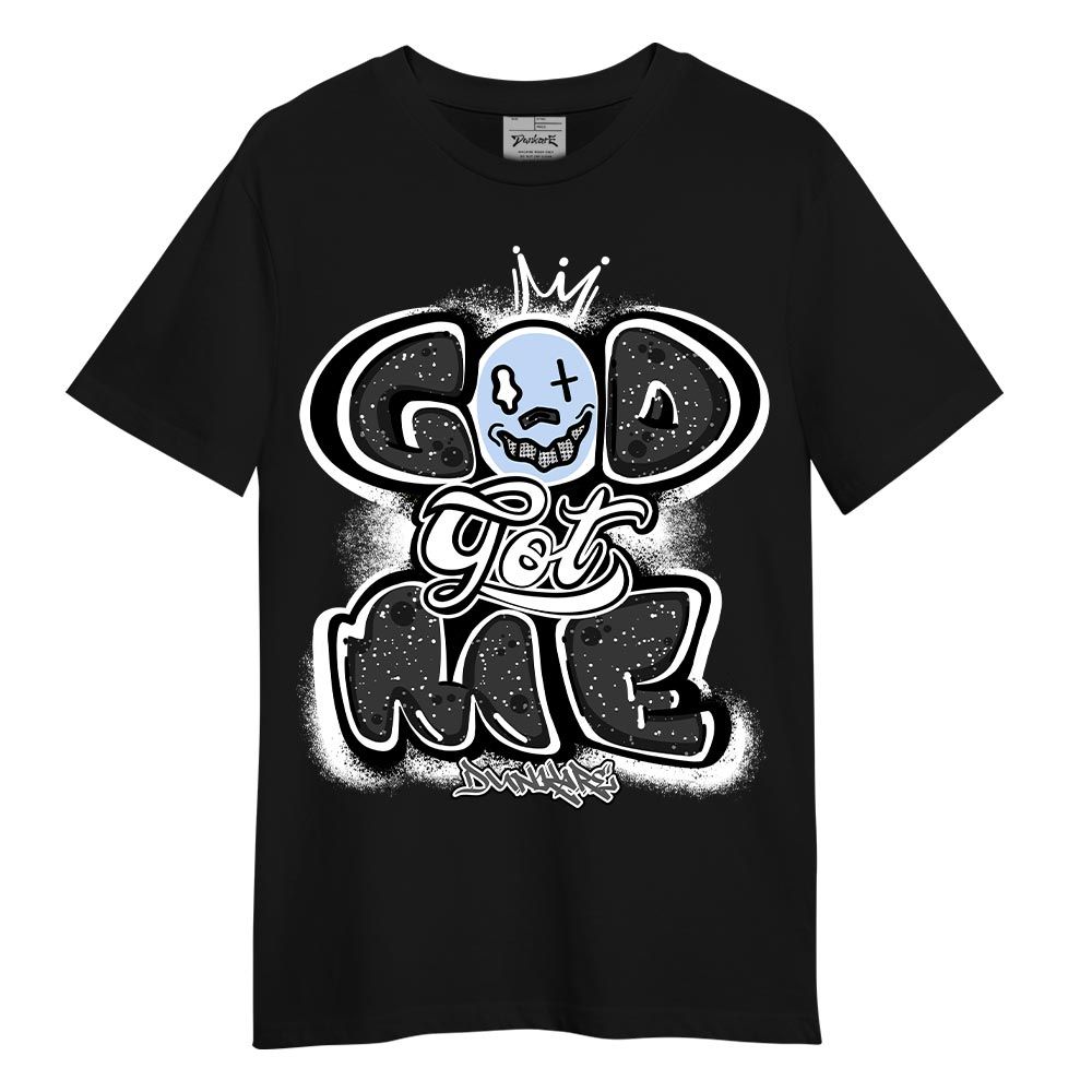 Shirt To Match Reverse Black White 6s - God Got 2 Graffiti Shirt Unisex