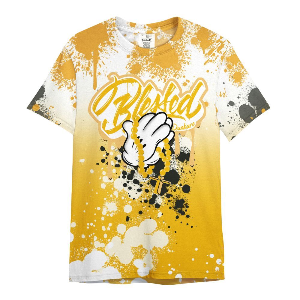 Shirt To Match Del Sol 13s - God Blessed Ink Drip All Over Print