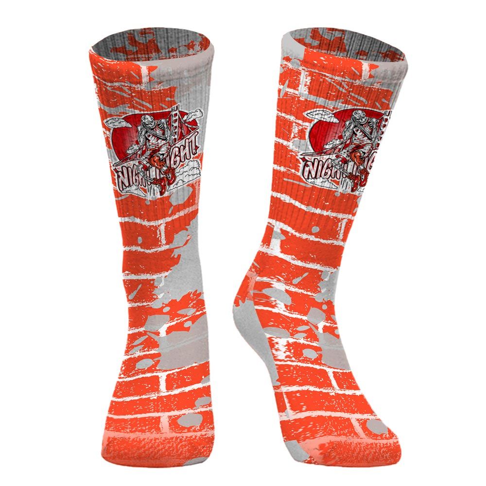 Sock To Match Air Max 1 86 Cosmic Clay - Seeya Skeleton Brick