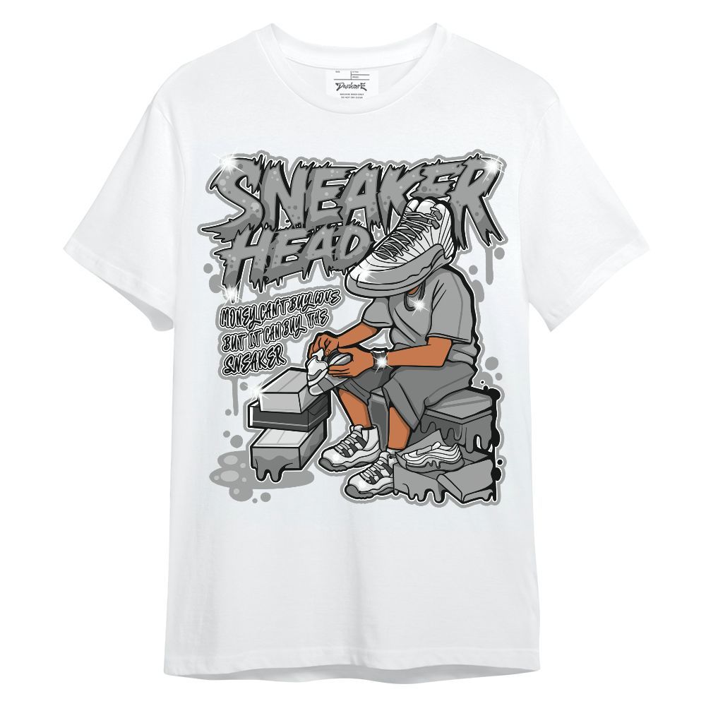 Shirt To Match Black Wolf Grey 12s - Sneakers Headache Graphic Unisex Shirt