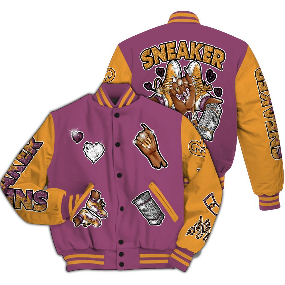 Varsity Jacket To Match High OG Brotherhood 1s - Sneakerz Girlz All Over Print