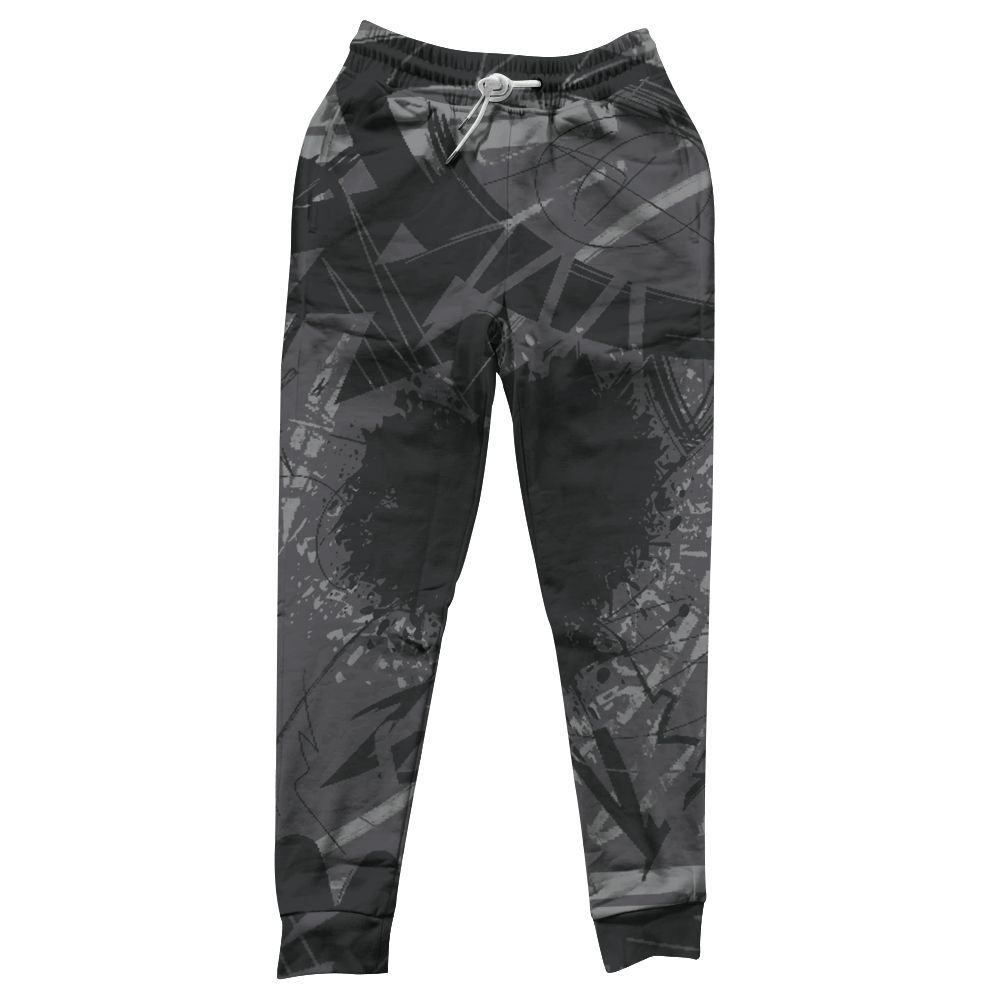 Sweatpant To Match White Thunder 4s - Nonobjective All Over Print
