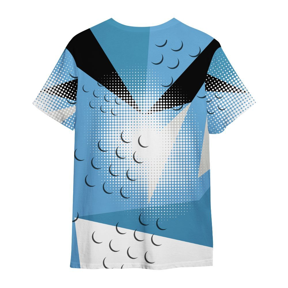 Shirt To Match SB Dunk Low University Blue - Poly Custom Name Number 23 5s All Over Print