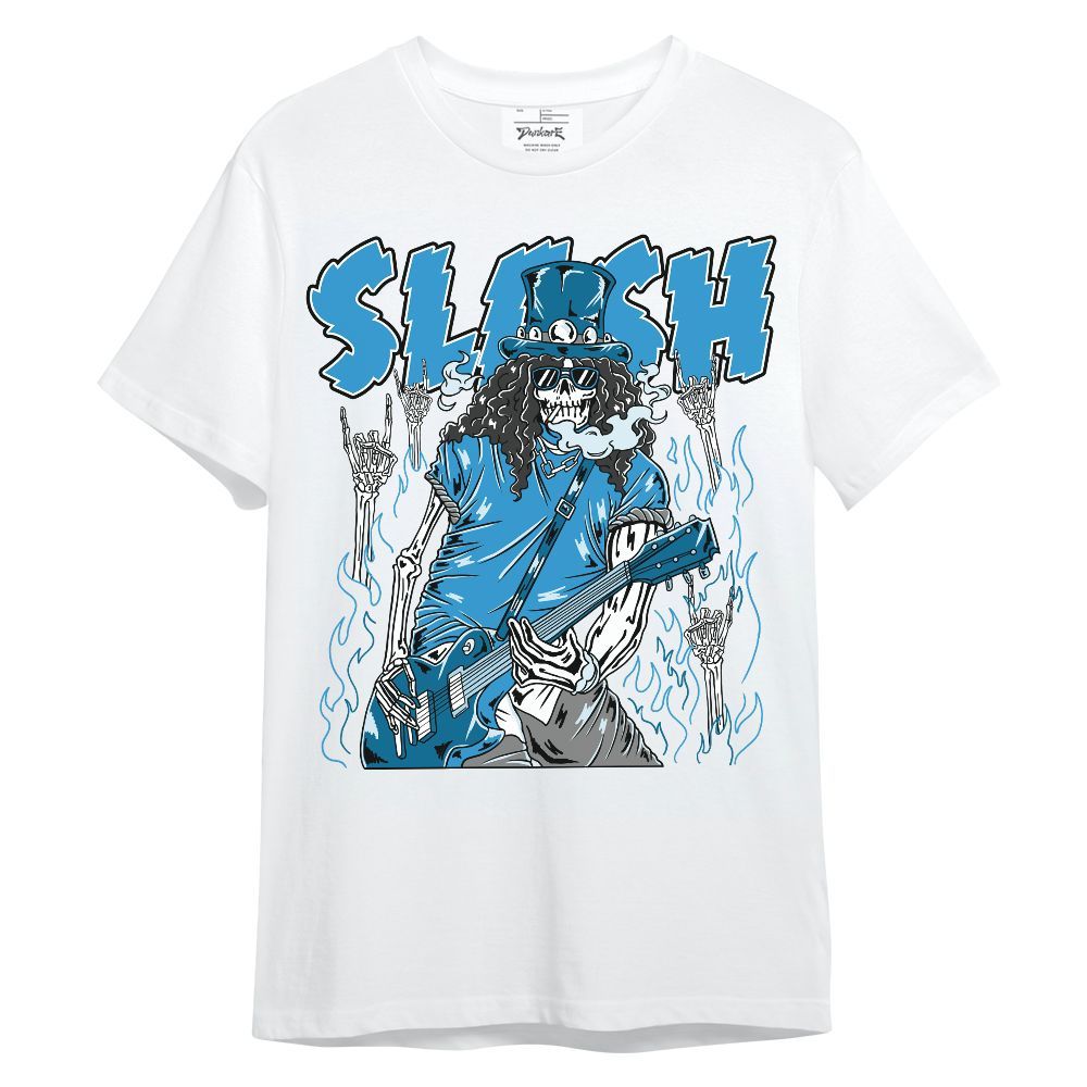 Shirt To Match Powder Blue 9s - Slash Skeleton Unisex Shirt