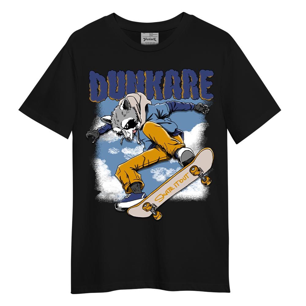Shirt To Match High OG First In Flight 1s T-- Skateboard Raccoon T-Shirt Unisex