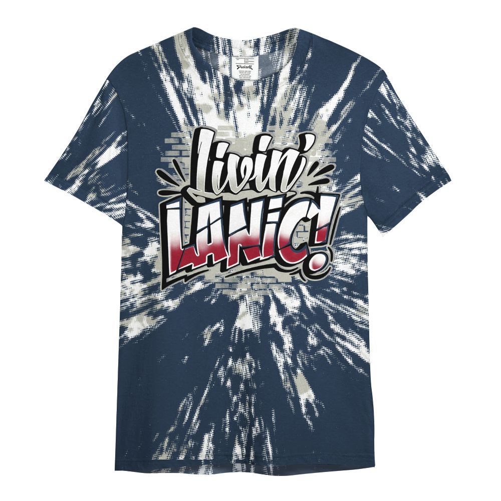Shirt To Match Navy Blue 2024 6s - Living Large Graphic Luxury All Over Print