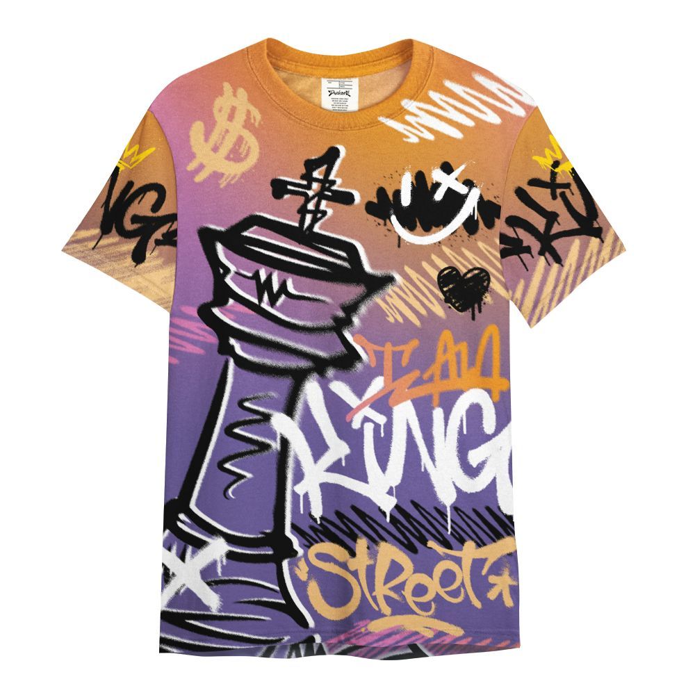 Shirt To Match Book Sunset 1s - Street King Chess Streetwear All Over Print