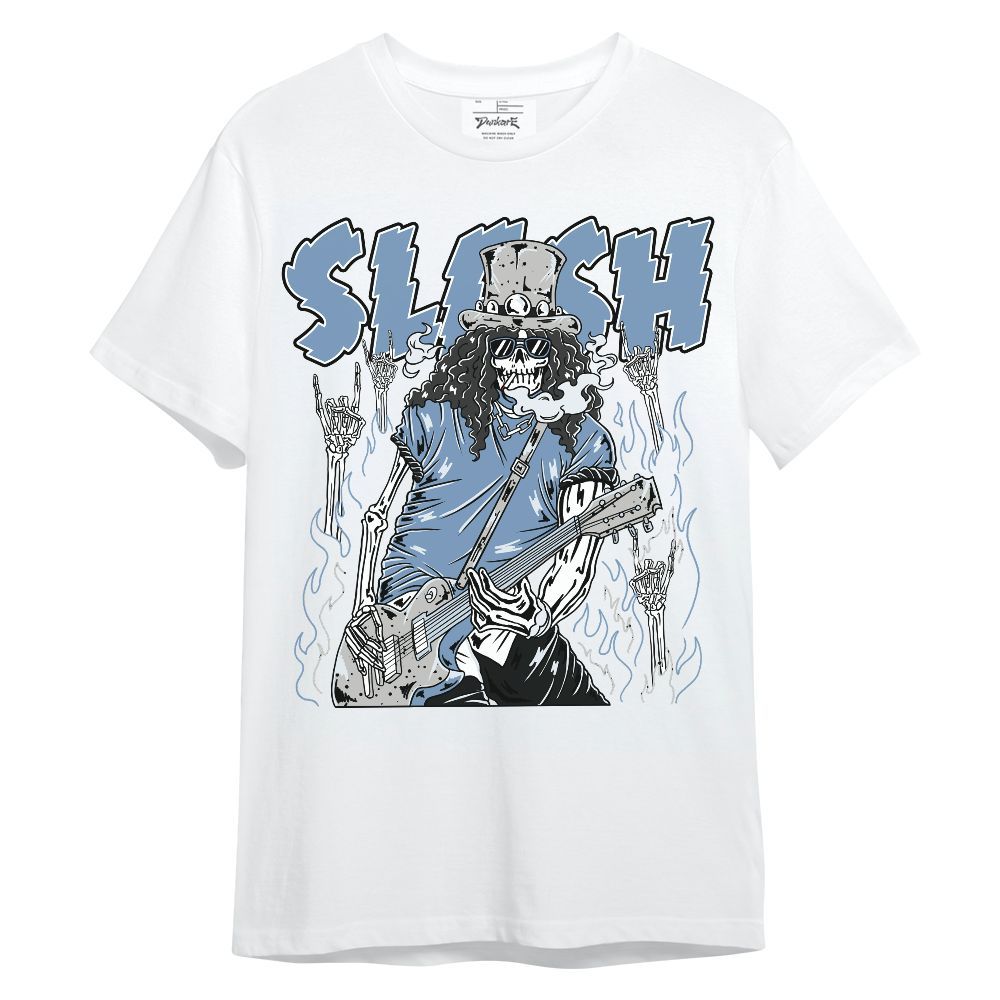 Shirt To Match University Blue 4s - Slash Skeleton Unisex Shirt