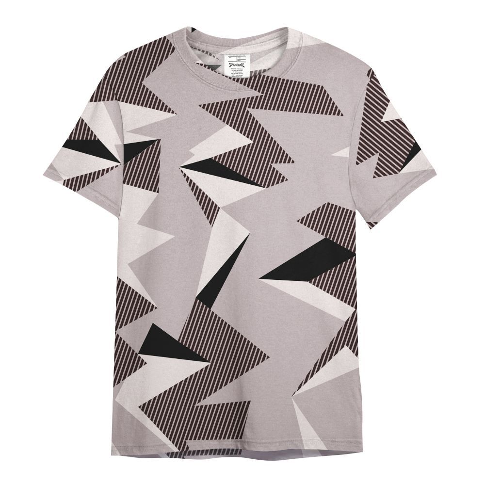 Shirt To Match AMM Air Smokey Mauve 6s - Geometric Camouflage Pattern All Over Print