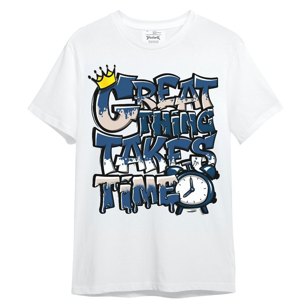 Shirt To Match High OG Midnight Navy 1s - Great Things Unisex Shirt