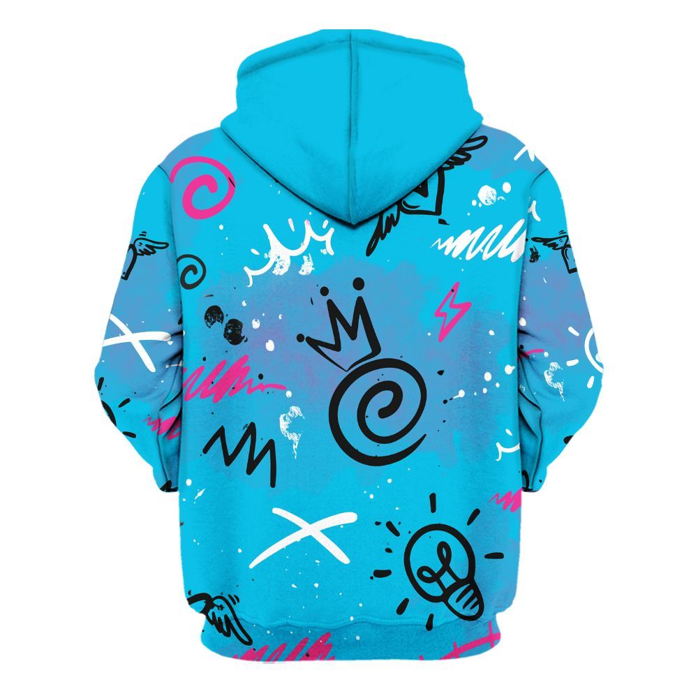 Hoodie To Match Tokyo Nights Stewie 3s - Drip Been Di2ferent All Over Print
