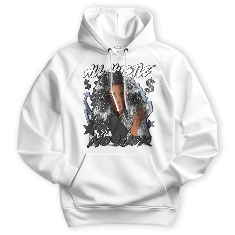 Sweatshirt To Match Reverse Black White 6s Hoodie - All Hustles Unique Hoodie Unisex