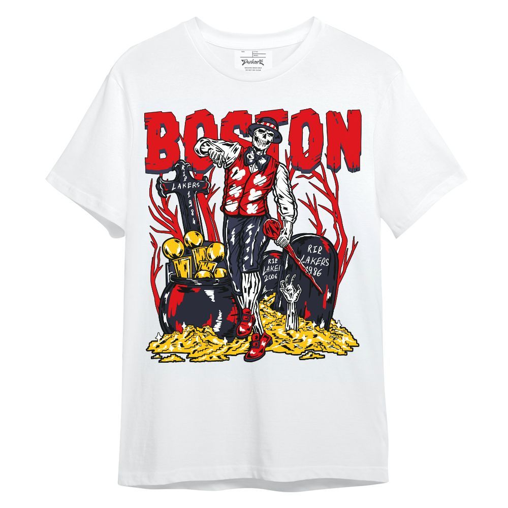 Shirt To Match Low OG Howard Bison 1s - Goldrush Skeleton Unisex Shirt