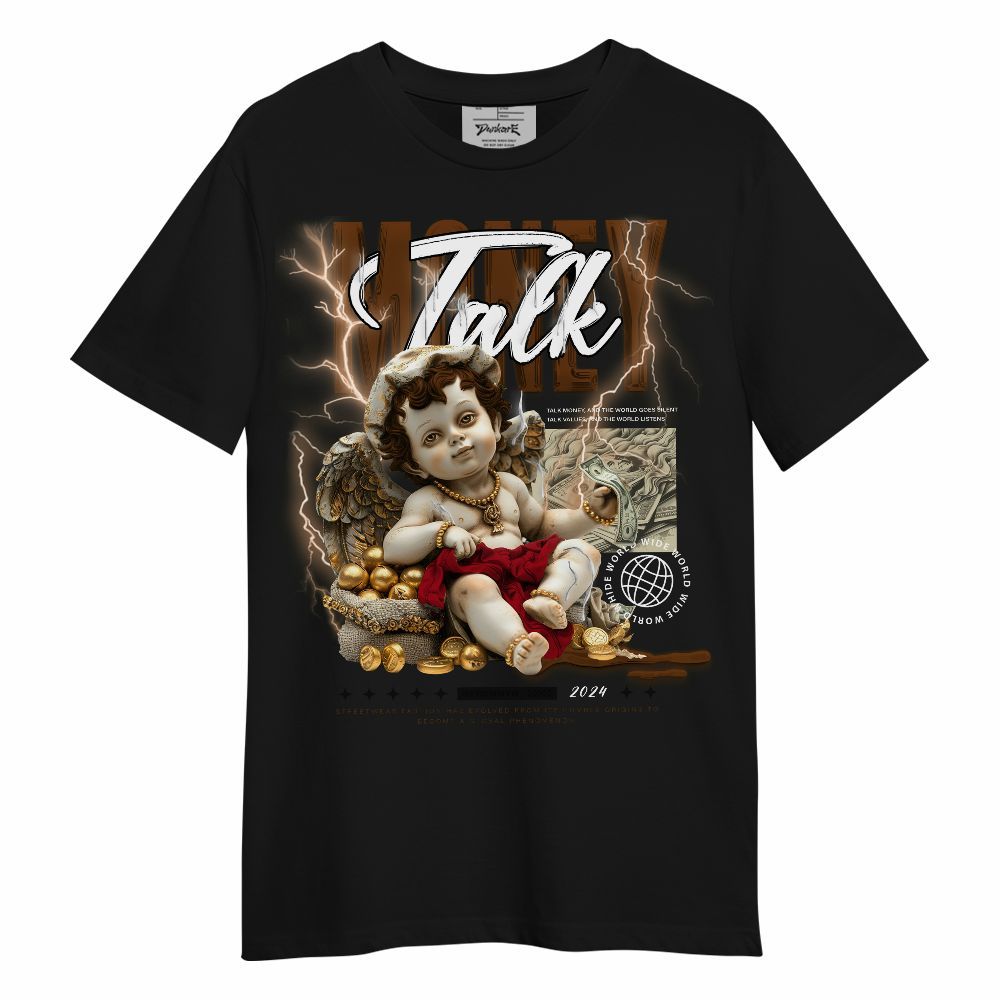 Shirt To Match Archaeo Brown 5s - Money Talk Angel Unisex Shirt