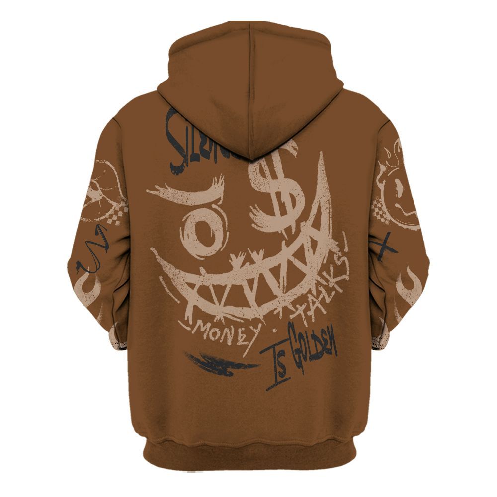 Hoodie To Match Archaeo Brown 3s - Mouth Burning Street Style All Over Print