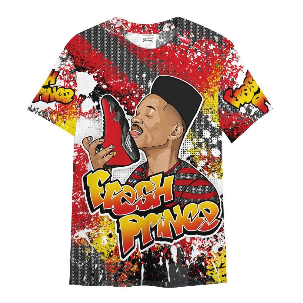 Shirt To Match Ferrari 14s - Fresh Sneaker Lick All Over Print