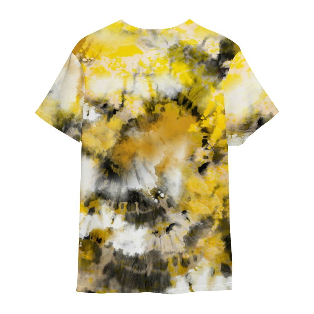 Shirt To Match Low Yellow Python 11s - God Blessed Tie Dye All Over Print