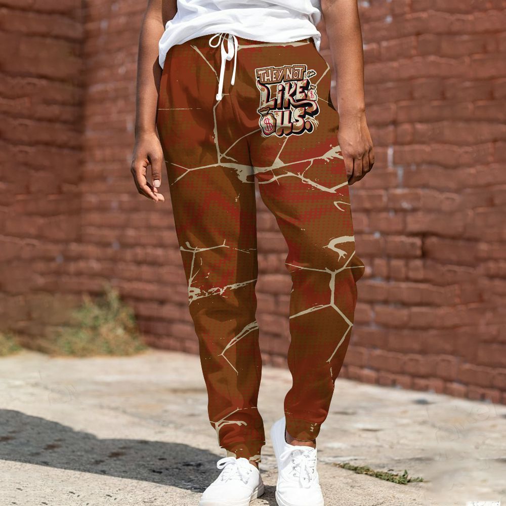 Sweatpant To Match Archaeo Brown 5s - Dislike Us Graphic All Over Print