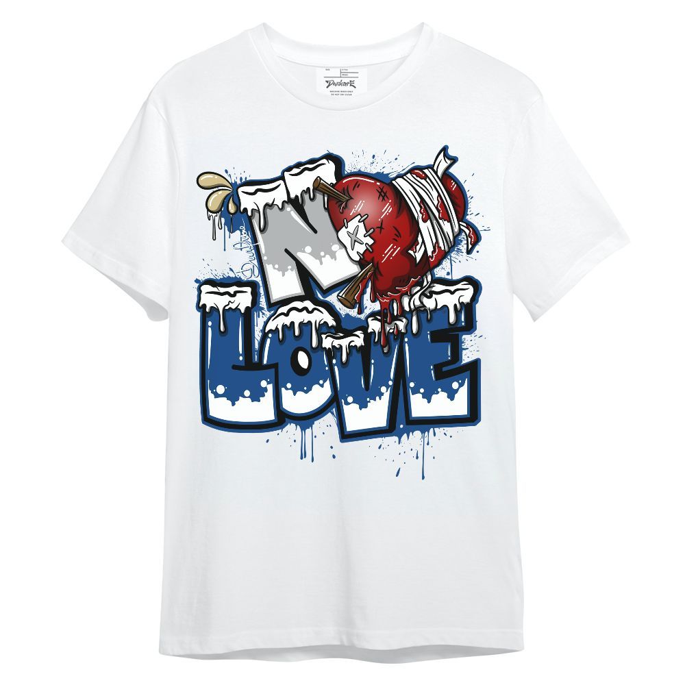 Shirt To Match Air Ship Royal Blue - Drip No Love Streetwear Unisex Shirt
