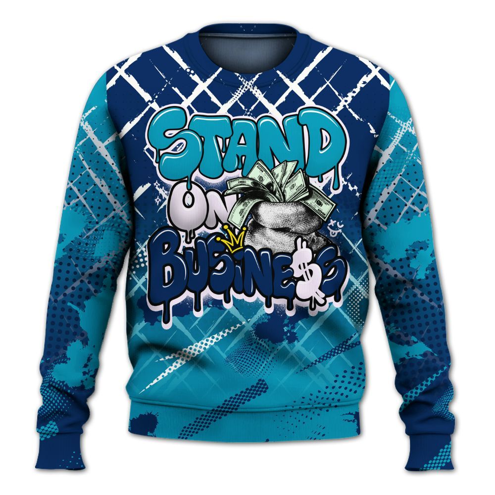 Sweatshirt To Match Kobe 5 X-Ray - Halftone Stand Business Dripping All Over Print