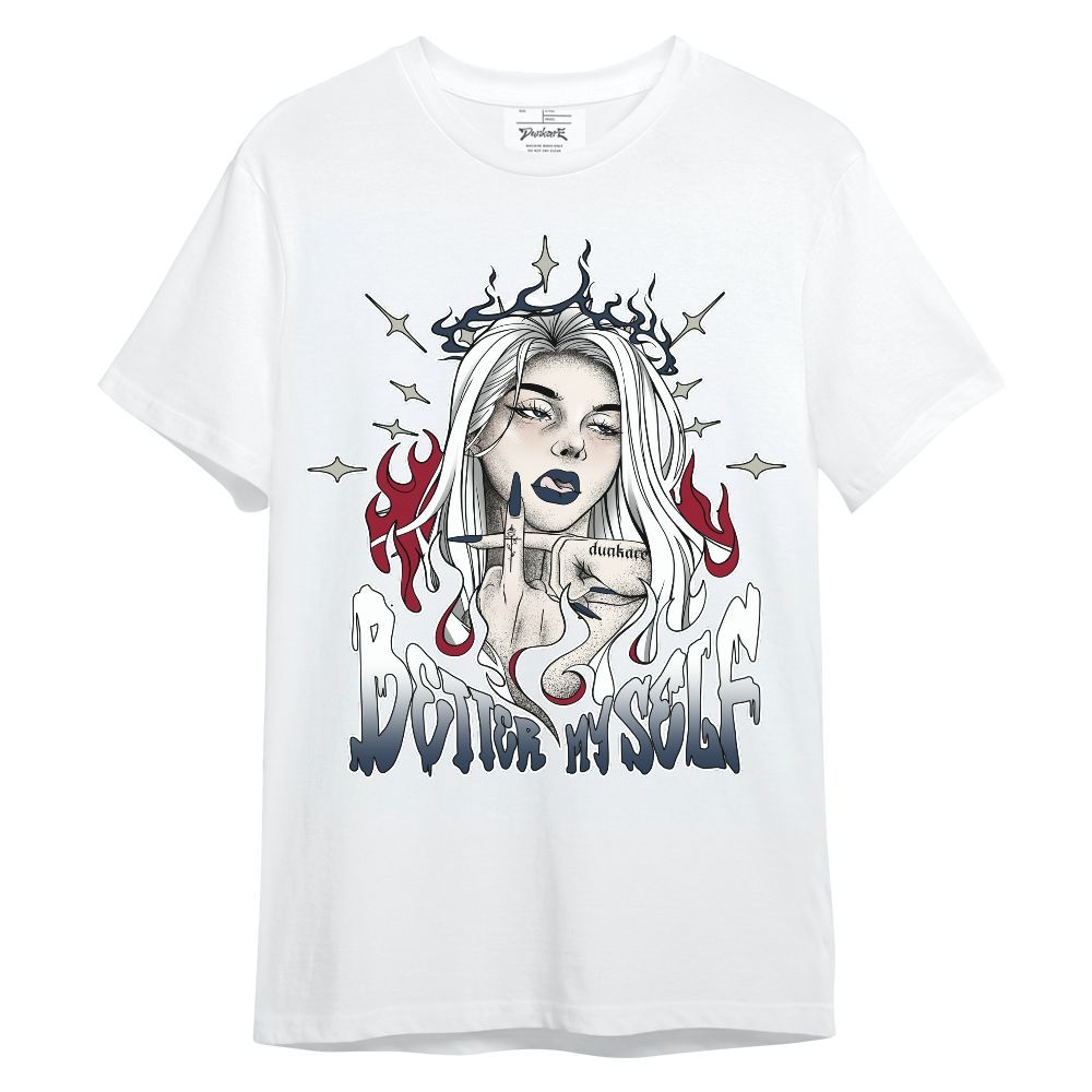 Shirt To Match Navy Blue 2024 6s - My-Self Unique Shirt Unisex Outfit Unisex Shirt