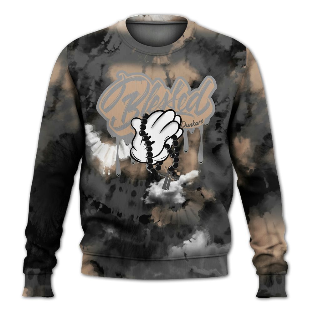 Sweatshirt To Match Kobe 9 EM Mamba - God Blessed Tie Dye All Over Print