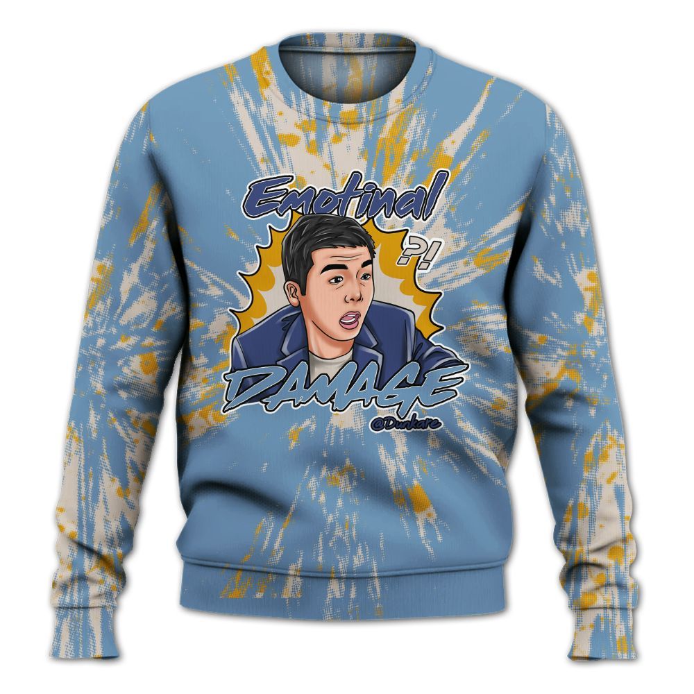 Sweatshirt To Match High OG First In Flight 1s - Damaged Meme Shirt Unisex Outfit All Over Print