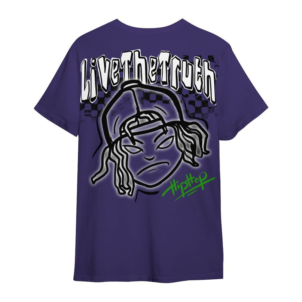 Shirt To Match Retro Court Purple 13s - Feel Life Street Style All Over Print