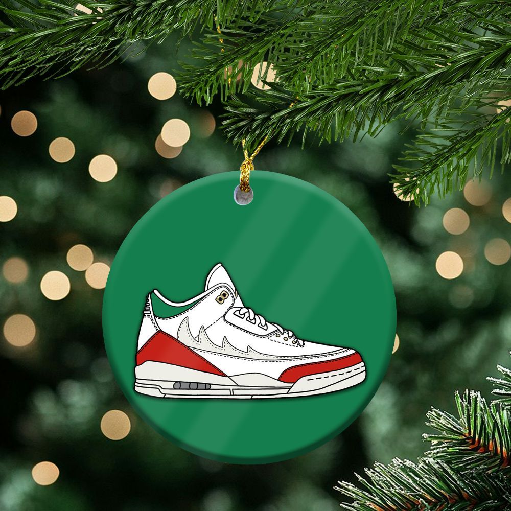 Retro El Vuelo 3s Ceramic Ornaments