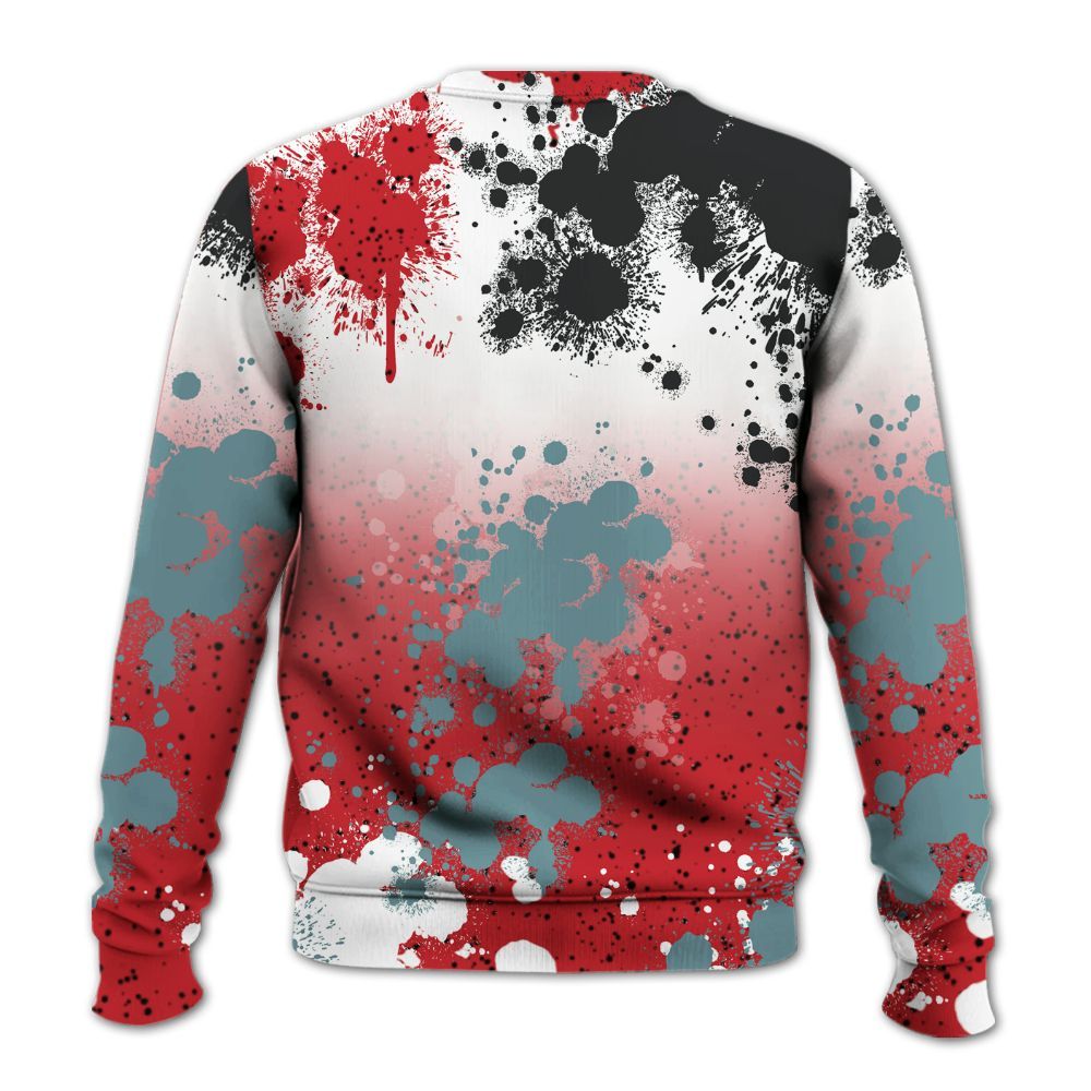 Sweatshirt To Match Retro Halloween 5s - Trust No One Scary All Over Print