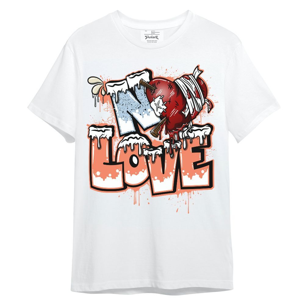 Shirt To Match DJ Khaled Crimson Bliss 5s - Drip No Love Streetwear Unisex Shirt